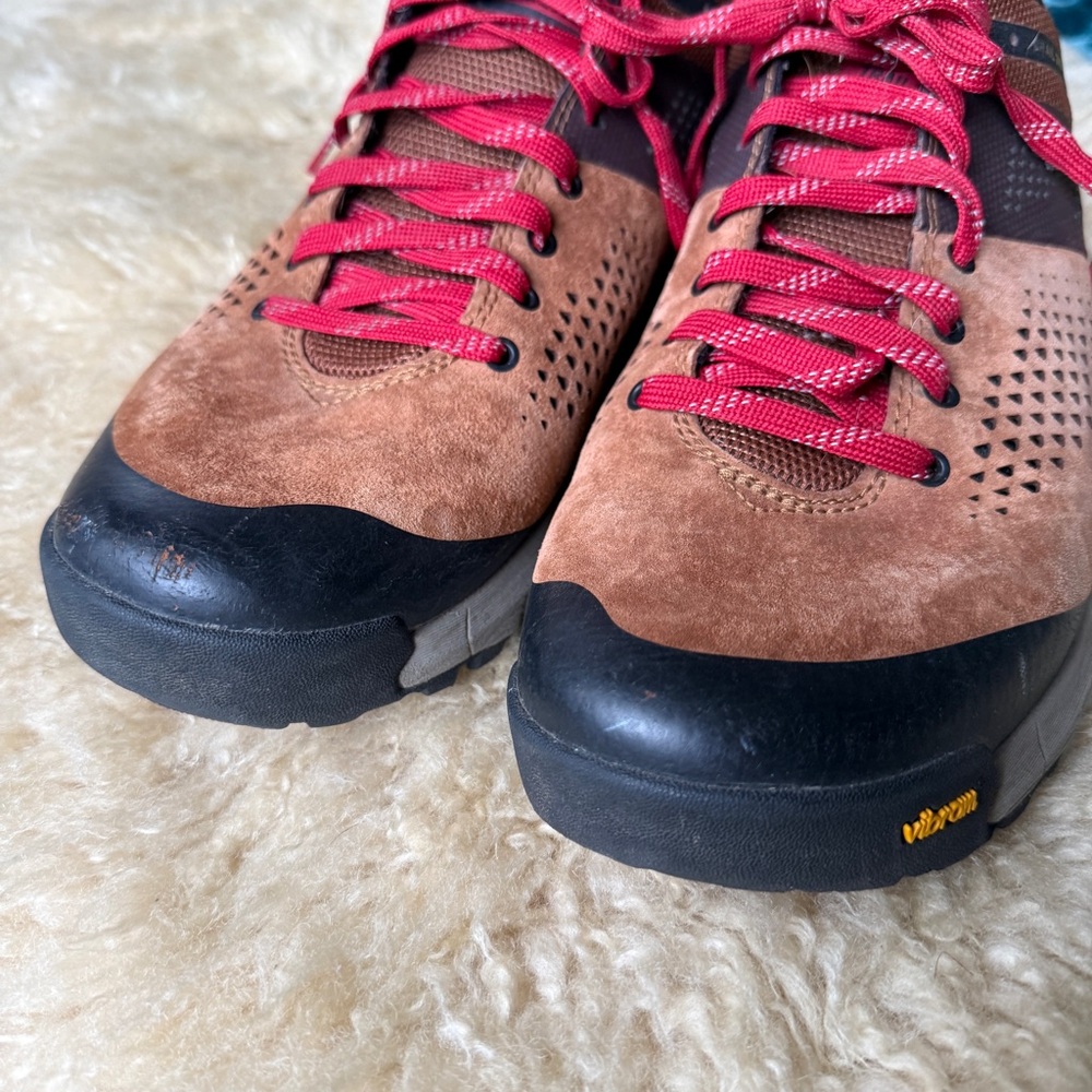 Danner Trail 2650 Brown Red Hiking Shoes - Picture 2 of 8